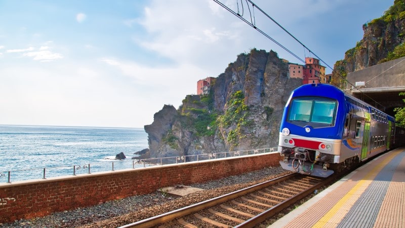 Manarola train station, Cinque Terre, Tuscany