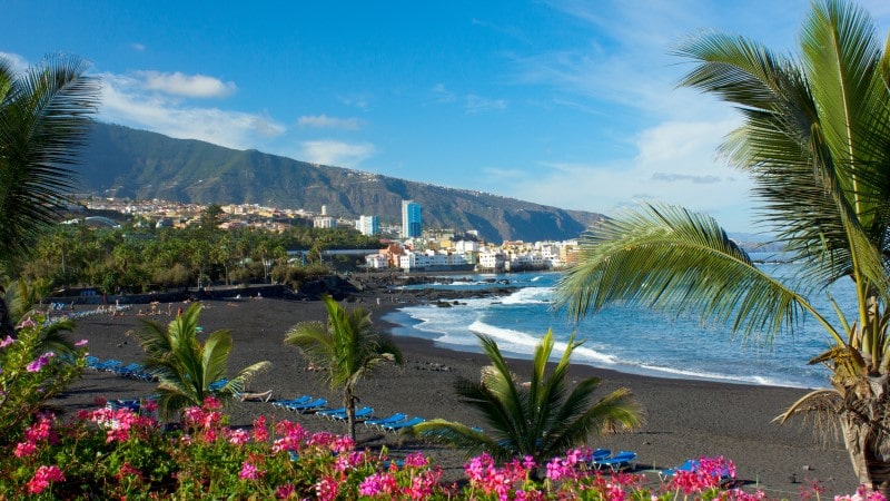 Playa Jardin in Puerto de la Cruz