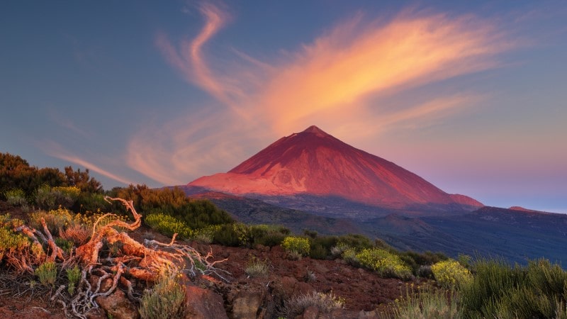 Mount Teide at sunrise